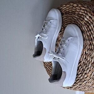 Naturalizer Womens Morrison‎ 2 White Leather Casual/Athleisure Sneakers S-8.5
